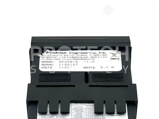 OMEGA DP25B-S Strain Gauge Panel Meter GUARANTEED