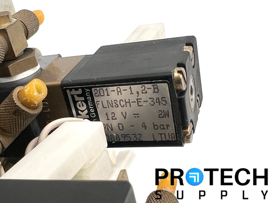 Assembly of SMC Air Regulators / Burkert Solenoid Valves with WARRANTY