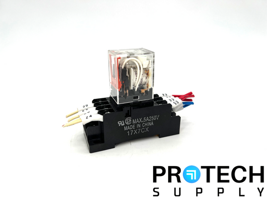 Omron PYF14A Relay Socket Base + G3F-203S Relay with WARRANTY