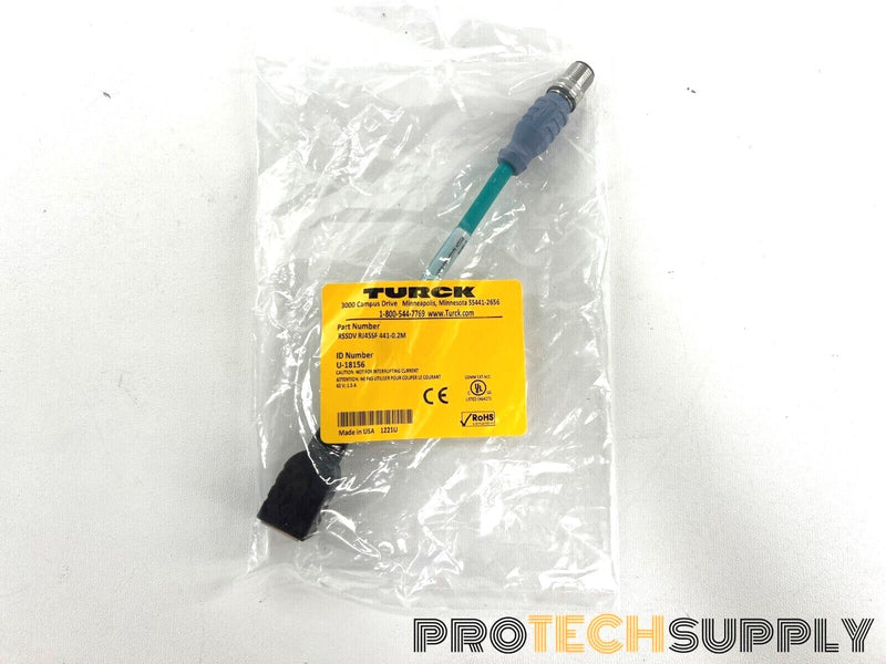 Load image into Gallery viewer, NEW Turck RSSDV RJ45SF 441-0.2M 0.2 Meter Cable with WARRANTY
