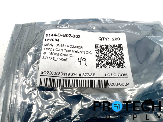 (Approx 190) Texas Instruments SN65HVD230DR Transceiver with WARRANTY