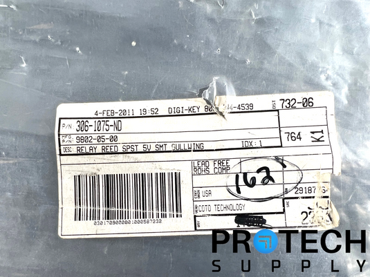 (162/Pk) Coto Technology 9802-05-00 Surface Mount Reed Relays with WARRANTY