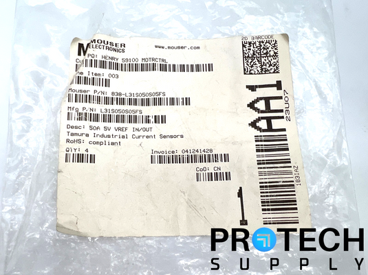 Tamura L31S050S05FS Current Sensor 50A NEW with WARRANTY