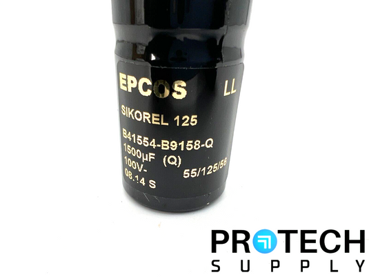EPCOS B41554-B9158-Q Aluminum Electrolytic Capacitor 100V 1500uL NEW w/ WARRANTY