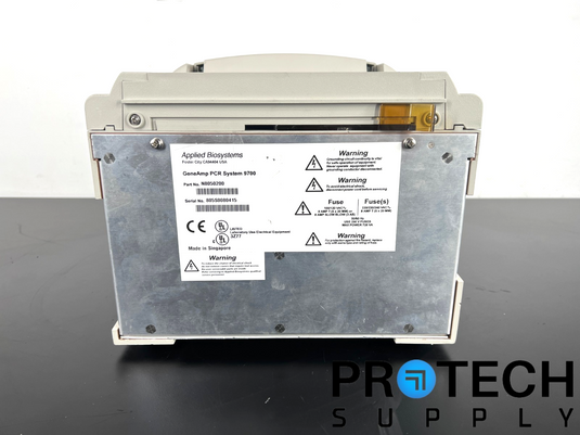 Applied Biosystems GeneAmp PCR System 9700 + Power Cable with WARRANTY