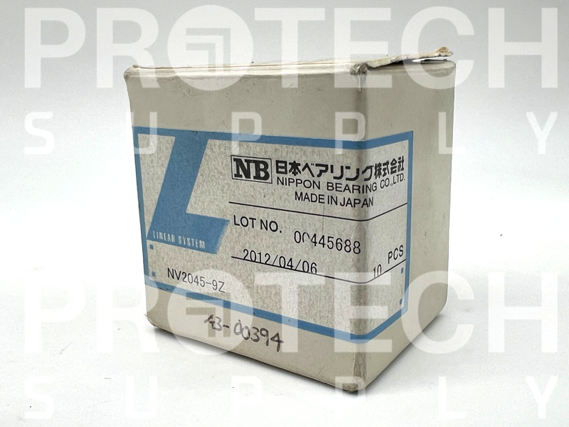 Load image into Gallery viewer, (10/Pk) NB NV2045-9Z Cross Roller Linear Guide NEW with WARRANTY
