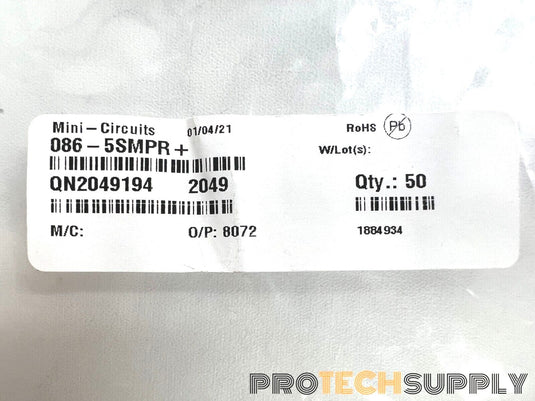 NEW Mini Circuits 086-5SMPR+ Hand-Flex Interconnect SMP Cable 5" w/ WARRANTY