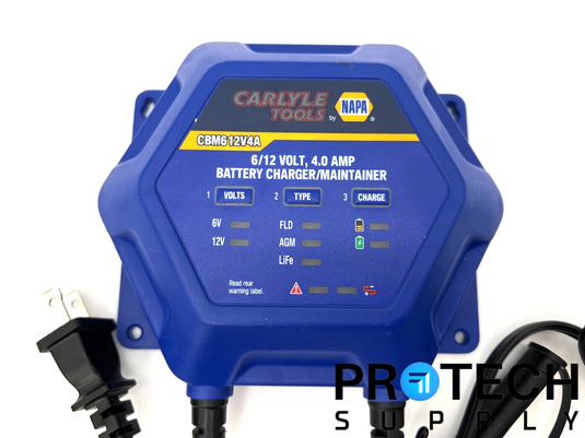Carlyle Tools CBM612V4A Intelligent Battery Charger NEW with WARRANTY