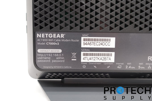 Netgear C7000v2 Nighthawk AC1900 WiFi Cable Modem Router with WARRANTY