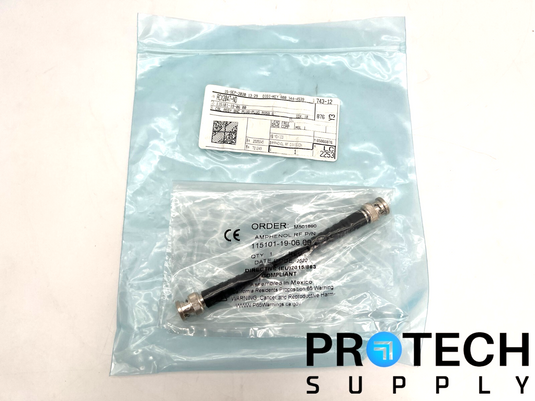 Amphenol 115101-19-06.00 Cable Coaxial BNC to BNC NEW with WARRANTY