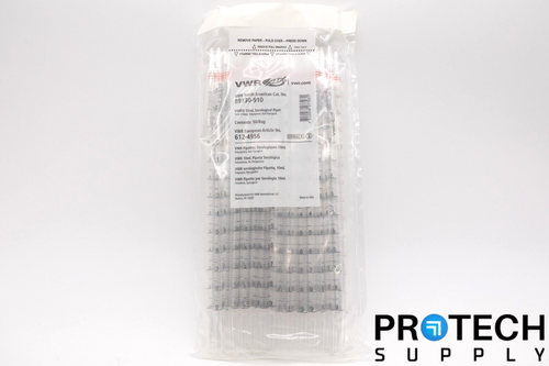(50/Pk) VWR 89130-910 10mL Serological Pipet NEW