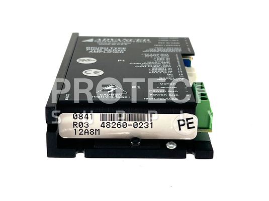 Advanced Motion 12A8M Controls Brush Type PWM Servo Amplifier NEW with WARRANTY