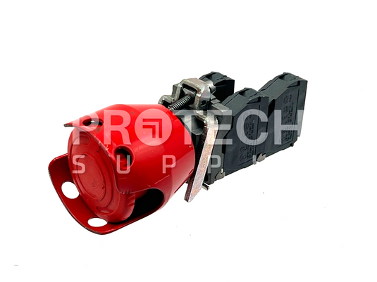 Schneider Electric ZBE-102 Emergency Stop Button Assy with WARRANTY