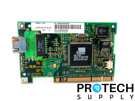 Etherlink 3C905C-TXM 10/100 PCI Network Card with WARRANTY