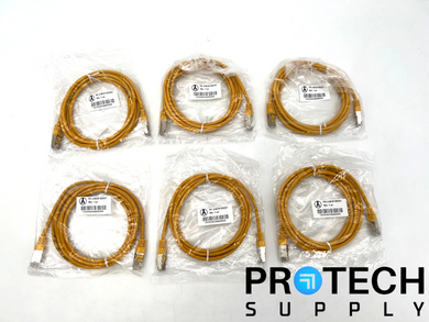 (Lot of 6) Assmann A-MCSP-80020/Y Modular Cable Plug to Plug 6.56' w/ WARRANTY