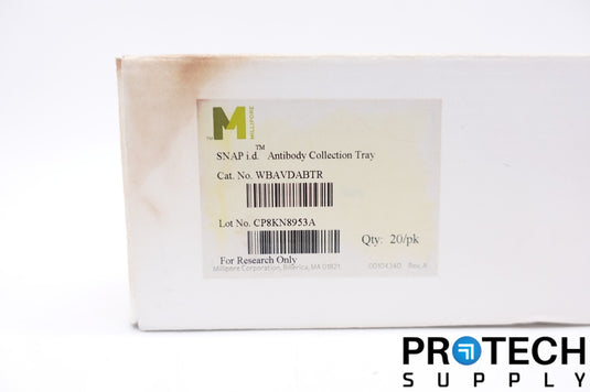 (20) Milliore SNAP i.d. Antibody Collection Tray WBAVDABTR NEW with WARRANTY