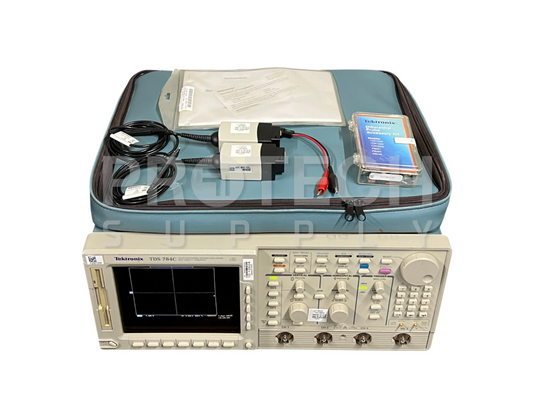 Tektronix TDS784C Digital Oscilloscope + 2x Active Probe TAP2500 GUARANTEED