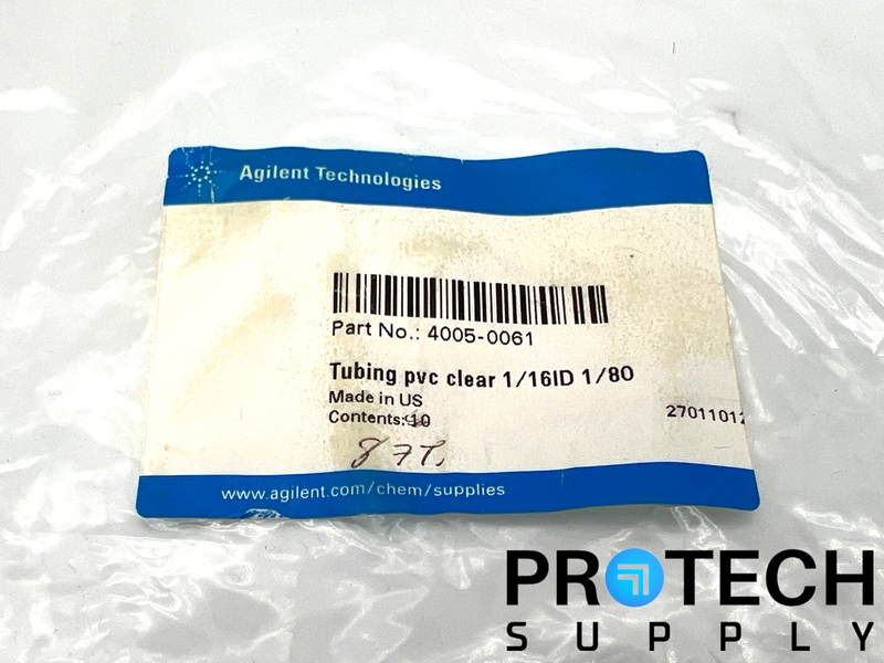 Load image into Gallery viewer, Agilent 4005-0061 Tubing PVC Clear 1/16ID 1/80 with WARRANTY
