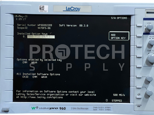Lecroy WavePro 950 2GHz Digitizing Oscilloscope GUARANTEED