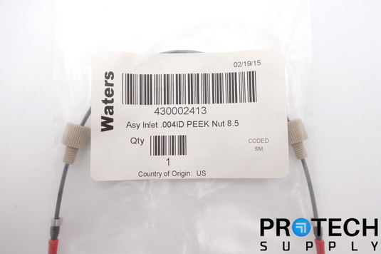 Waters 430002413 Inlet ASSY .004ID Peek Nut 8.5 NEW with WARRANTY