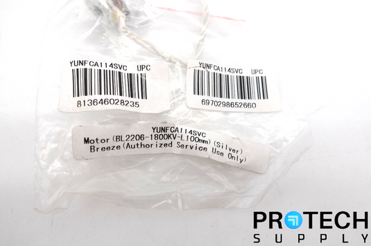 Yuneec Breeze Motor Rear Silver YUNFCA114SVC  NEW with WARRANTY