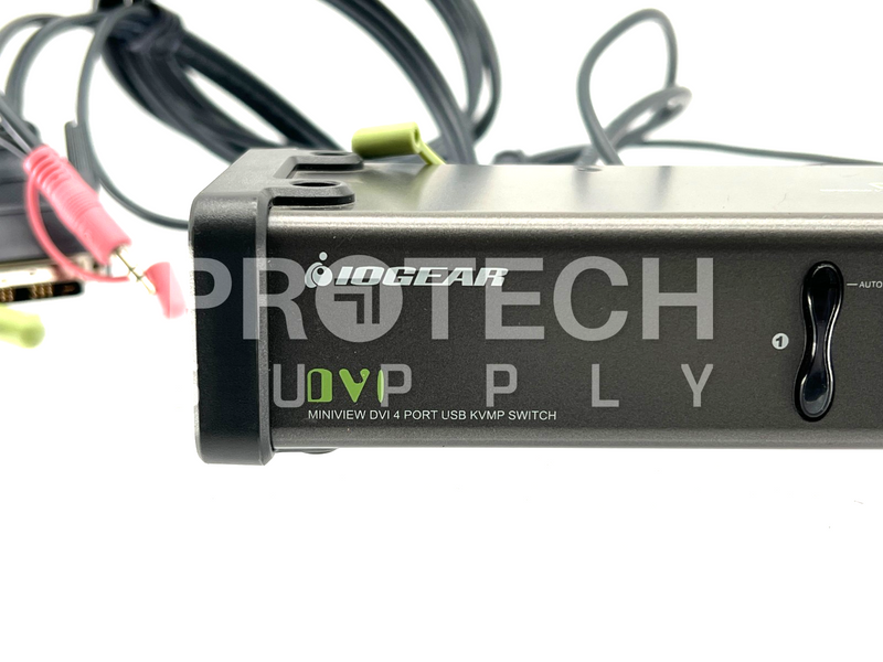 Load image into Gallery viewer, Iogear GCS1764 Miniview DVI 4 Port USB KVMP Switch with WARRANTY
