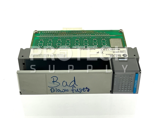 x3 Allen Bradley (2) 1771-OBN Output Module & (1) 1746-OB32 FOR PARTS / REPAIR