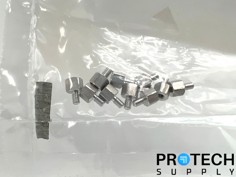 Load image into Gallery viewer, 10/Pk RAF Electronic Hex Standoff Threaded M3x0.5 Aluminum M2140-3005-AL NEW
