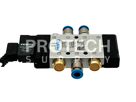 Festo CPE14-M1BH-5L-QS-6 Solenoid Valve 196911 + MSZE-3-24 Assy with WARRANTY