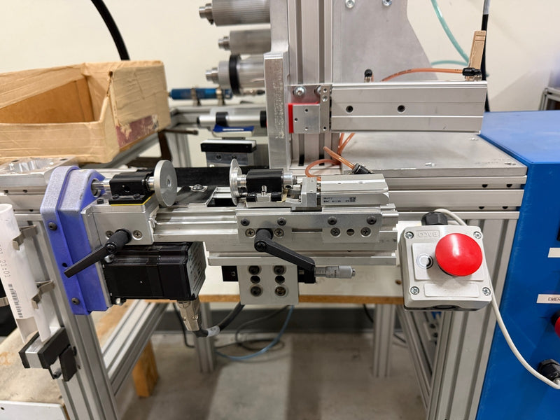 Load image into Gallery viewer, 50mm Film Winding Machine SMC / BACO / QCI / RED Lion / Mitutoyo
