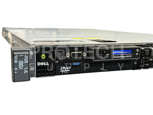 Dell PowerEdge R610 Two Socket Rack Server with WARRANTY