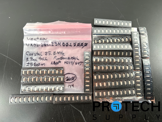 (194/Pk) Microchip VXB1-1B4-25M0010000 Crystal Resonator with WARRANTY