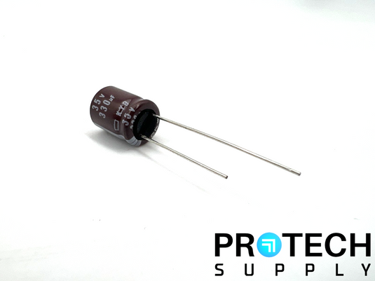 (Pack of 100) Chemi-Con EKYB350ELL331MJC5S Aluminum Capacitor NEW with WARRANTY