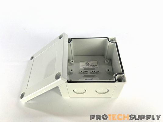Fibox UL PCM 95/60 G Polycarbonate Enclosure 100 x 100 x 60 MM NEW with WARRANTY