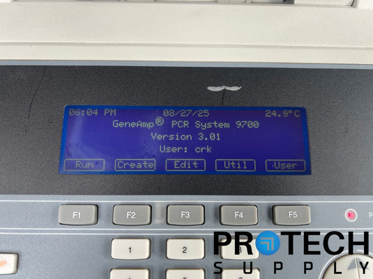 Applied Biosystems GeneAmp PCR System 9700 + Power Cable with WARRANTY