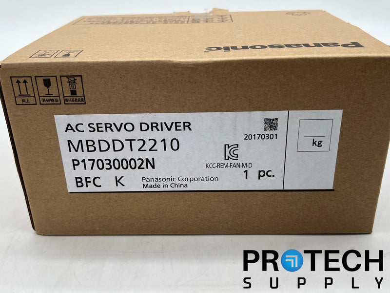Load image into Gallery viewer, Panasonic MBDDT2210 AC Servo Driver NEW with WARRANTY
