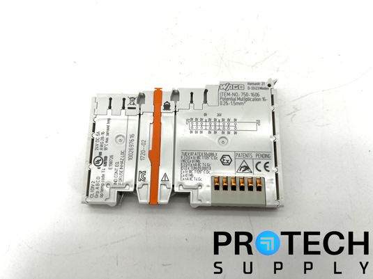 WAGO Corporation 750-1606 Power Supply Module DIN Rail 24VDC with WARRANTY