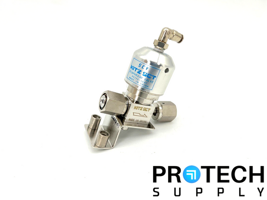 Kitz SCT 316L 10K-1/4 Diaphragm Valve with WARRANTY