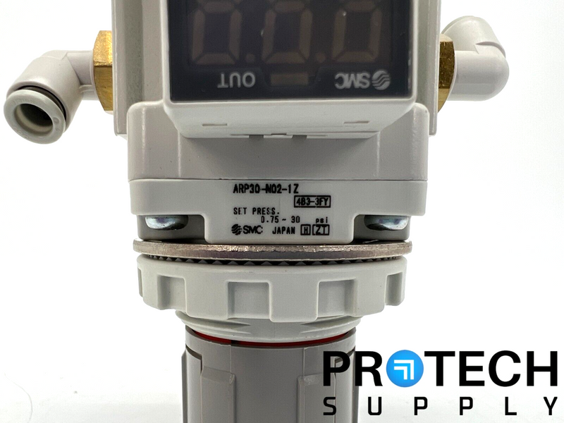 Load image into Gallery viewer, SMC APR30-N02-1Z Precision Air Regulator + Pressure Switch Assy with WARRANTY
