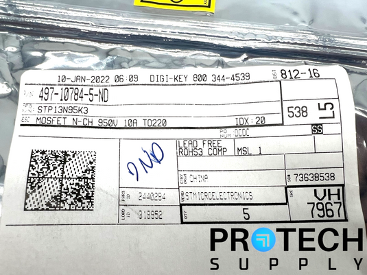 (4/Pk) STMicroelectronics STP13N95K3 N-Channel Through Hole with WARRANTY