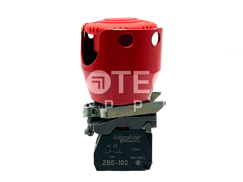 Load image into Gallery viewer, Schneider Electric ZBE-102 Emergency Stop Button Assy with WARRANTY
