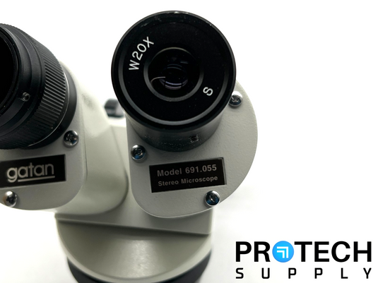 Gatan 691.055 Stereo Microscope Head W20X with WARRANTY