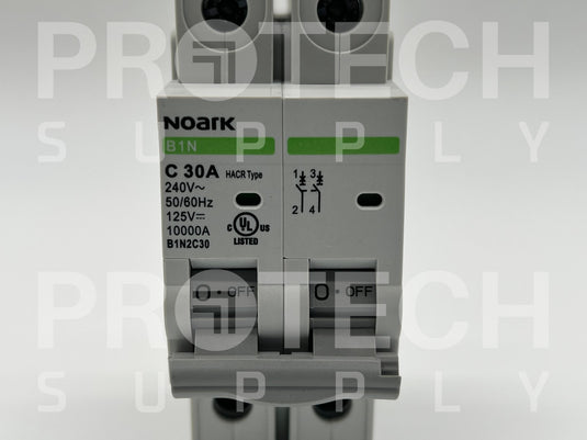 Noark B1N2C30 Circuit Breaker with WARRANTY