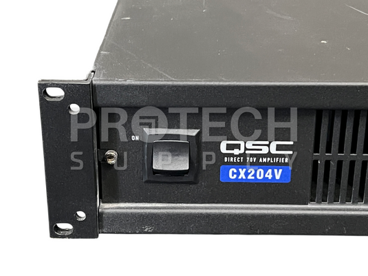 QSC CX240V 4-Channel Direct 70V Power Amplifier with WARRANTY