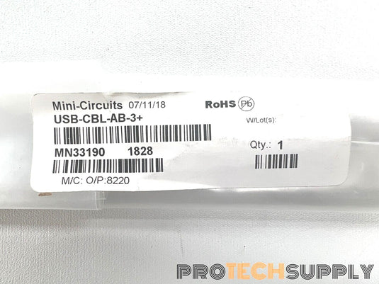 NEW Mini Circuits USB Type A to B USB-CBL-AB-3+ with WARRANTY