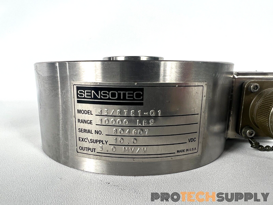 Honeywell / Sensotec 43/8781-01 10,000lbs Load Cell with WARRANTY