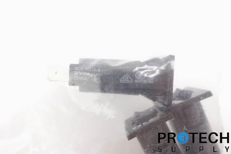 Load image into Gallery viewer, Connectivity W28-XQ1A-4 Circuit Breaker Thermal 4A Push-Reset NEW w/ WARRANTY
