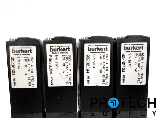 Grace Reveleris Burkert 0005087 Solenoid Valve Assy 3bar with WARRANTY