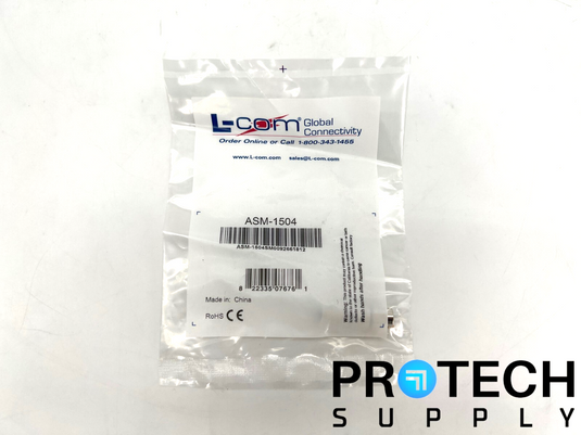 L-com ASM-1504 SMA Connector Plug NEW with WARRANTY