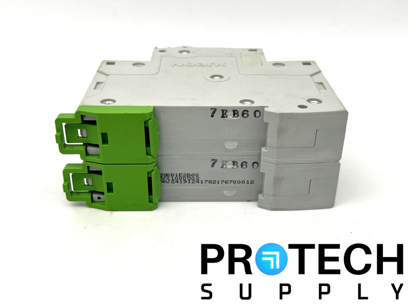 Load image into Gallery viewer, (Lot of 2) Noark B1E2B60 Circuit Breaker B 60A with WARRANTY
